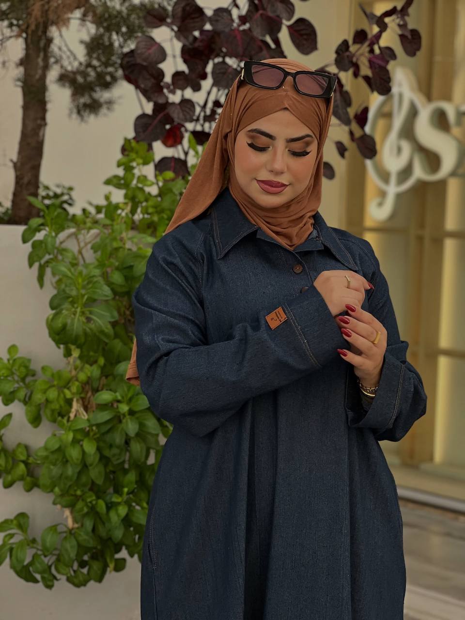 HIJAB JEAN LINA DENIM