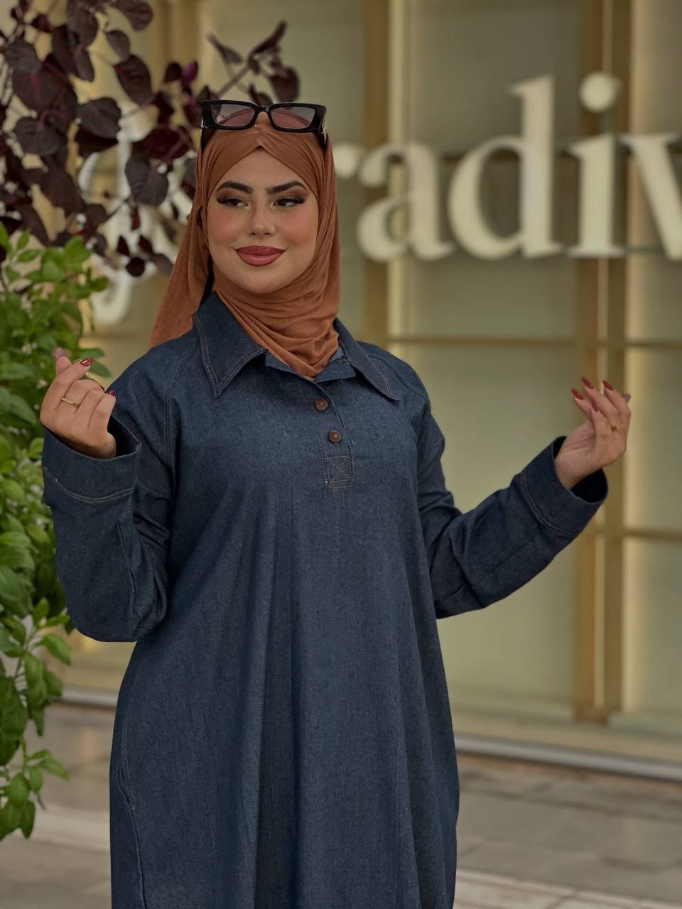 HIJAB JEAN LINA DENIM